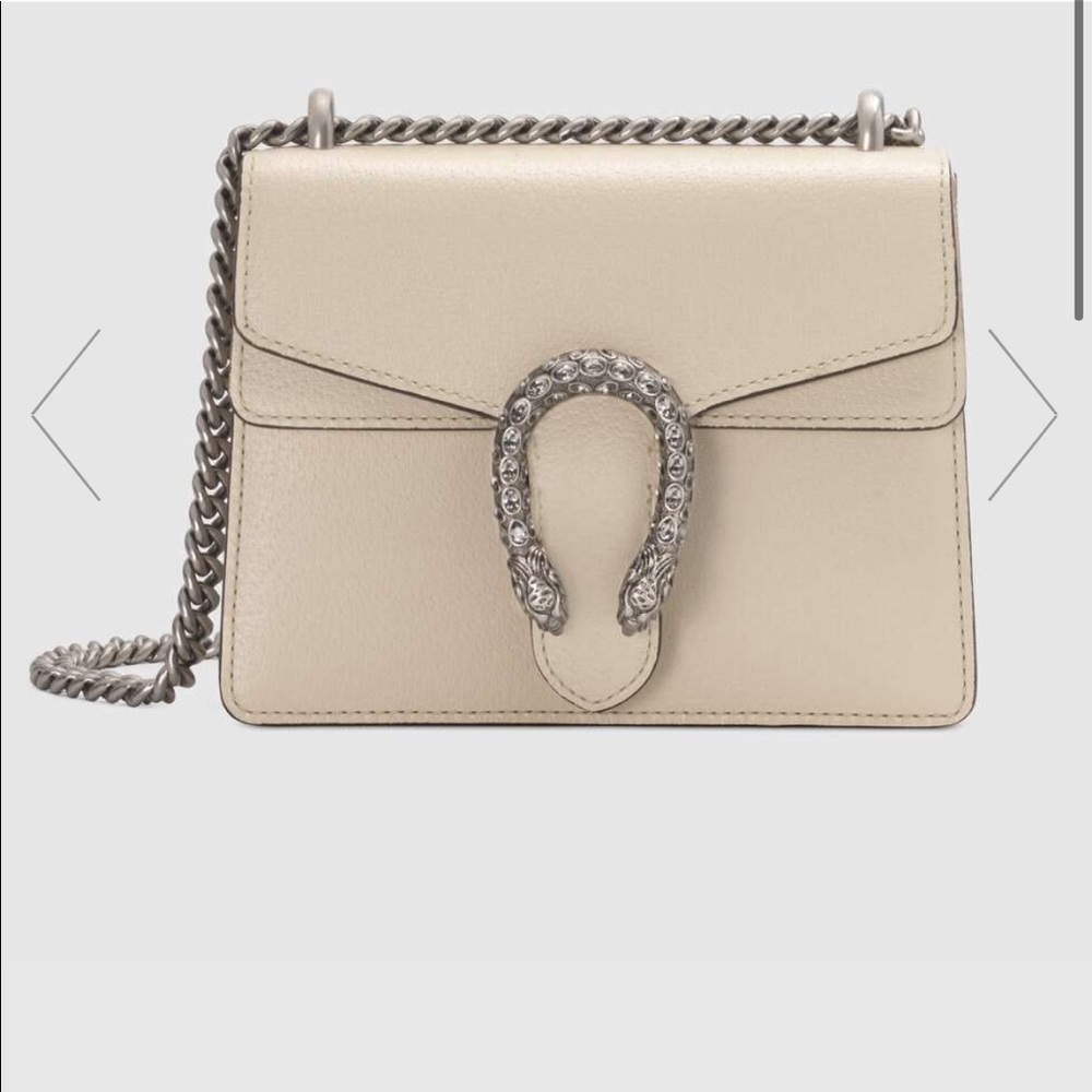 Gucci dinoysus mini leather bag.